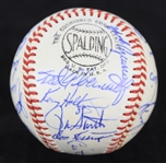 1969 Chicago Cubs Team Signed ONL Giles Baseball w/ 27 Signatures Including Leo Durocher, Ernie Banks, Fergie Jenkins, Ron Santo & More *Full JSA Letter*