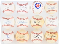 1980s-2010s Hall of Famer Signed Baseball Collection - Lot of 12 w/ Bob Feller, Robin Roberts, Gaylord Perry, Rollie Fingers & More (JSA)