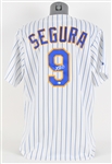 2012-2015 Jean Segura Milwaukee Brewers Autographed Pinstripe Replica Jersey and Autographed 16x20 Color Photo - Lot of 2 (JSA)
