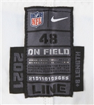 2021 Ryan Hunter Los Angeles Chargers Practice Squad Jersey (MEARS LOA)