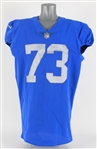 2017 Greg Robinson Detroit Lions Alternate Throwback Jersey (MEARS LOA)