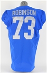 2017 Greg Robinson Detroit Lions Alternate Throwback Jersey (MEARS LOA)