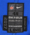 2017 Greg Robinson Detroit Lions Alternate Throwback Jersey (MEARS LOA)
