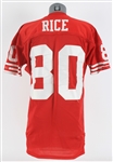 1990 Jerry Rice San Francisco 49ers Game Worn Home Jersey (MEARS A10)