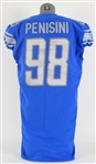 2020 John Penisini Detroit Lions Alternate Throwback Jersey (MEARS LOA)