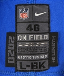 2020 John Penisini Detroit Lions Alternate Throwback Jersey (MEARS LOA)