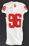 2013 John Laihinen Indiana Hoosiers Game Worn College Football Jersey (MEARS LOA)