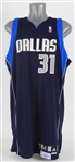 2007 Jason Terry Dallas Mavericks Playoff Game Worn Road Jersey (MEARS A10/MeiGray)
