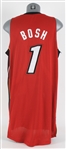 2011 Chris Bosh Miami Heat NBA Finals Issued Alternate Jersey (MEARS A5)