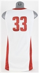 2013-14 Sharin Rivers Alabama Crimson Tide Women's College Basketball Jersey (MEARS LOA)