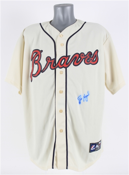 2010-14 Jason Heyward Atlanta Braves Signed Jersey *Leaf Hologram*