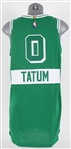 2022 Jayson Tatum Boston Celtics Game Issued City Edition Jersey (MEARS A5)