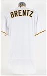 2018 Jake Brentz Pittsburgh Pirates Jersey (MEARS LOA)