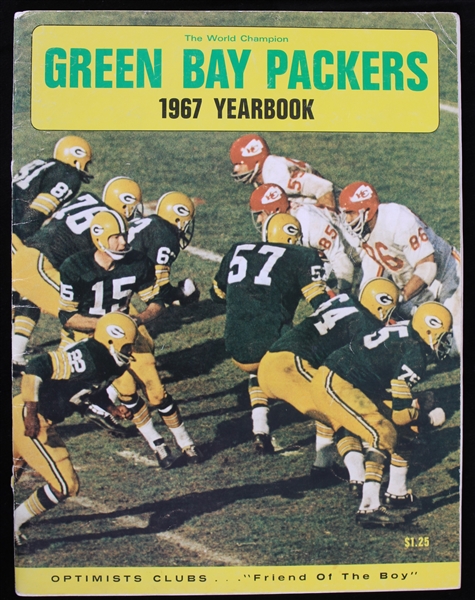 1967 Green Bay Packers Yearbook 