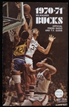 1970-1971 Milwaukee Bucks Official Press Radio and Television Guide