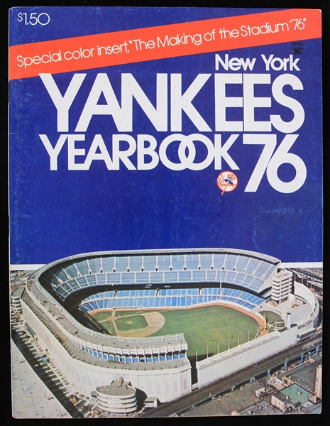 1976 New York Yankees Yearbook