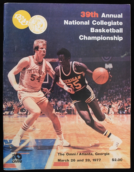 March 28, 1977 NCAA Final Four Program (Marquette National Champion)