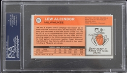 1970 Lew Alcindor Milwaukee Bucks Topps Trading Card # 75 (NM-7 (OC))