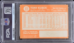 1964 Tony Kubek New York Yankees Topps Trading Card #415 (EX-MT 6)