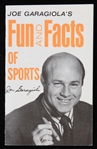 1960s-1970s Joe Garagiolas Fun and Facts of Sports Pocket Booklet