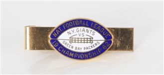 1962 Green Bay Packers vs New York Giants World Championship Game 1.5" Tie Clip