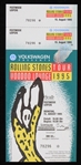 1995 Rolling Stones Voodoo Lounge Festwise Leipzig Germany Ticket