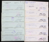 1979-1981 Allen "Bud" Selig Milwaukee Brewers Signed and Endorsed Checks (Lot of 17) (JSA)