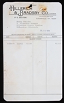 1974 Bobby Sheldon Milwaukee Brewers Bat Statement