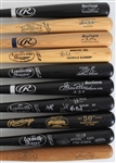 1950s-2000s Baseball Bat Collection - Lot of 14 w/ 11 Signed Including Eddie Mathews, Bob Feller, Prince Fielder & More (JSA)