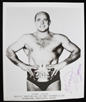 1971 Verne Gagne (d.2015) Autographed 8"x10" B&W Photo (JSA)