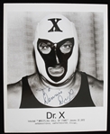 1972 Dick "Docter X" Beyer (d.2019) Autographed 8"x10" B&W Photo (JSA)