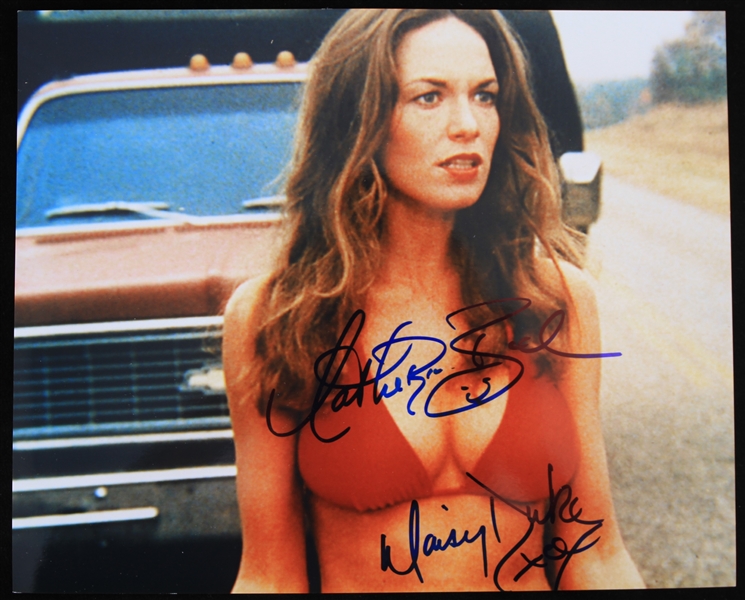 1979-1984 Catherine Bach Daisy Duke Dukes of Hazard Autographed 8"x10" Color Photo (JSA)