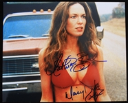 1979-1984 Catherine Bach Daisy Duke Dukes of Hazard Autographed 8"x10" Color Photo (JSA)