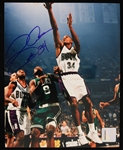 1996-2003 Ray Allen Milwaukee Bucks Autographed 8"x10" Color Photo (JSA)