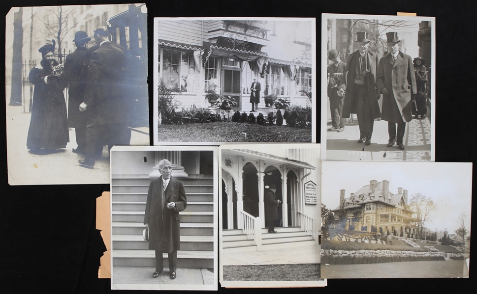 1920s John D. Rockafeller 6"x9" and 8"x10" B&W Photos (Lot of 6)