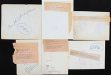 1920's John D. Rockafeller 6x9 and 8x10 B&W Photos (Lot of 6)