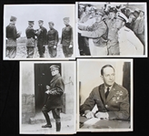 1940s WWII 6"x9" B&W Photos (Lot of 4)