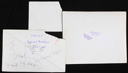 1960's Muhammad Ali 4x6 6x10 and 8x10 B&W Photos (Lot of 3)