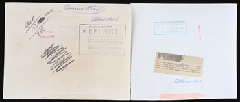 1964 Cassius Clay 7x9 B&W Photos (Lot of 2)