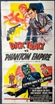 1952 Dick Tracey vs Phantom Empire 41"x79" Movie Poster