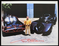1990s-2013 George Barris (d.2015) Batmobile Designer Autographed 8"x10" Color Photo (JSA)