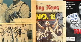 1970's-80's Baseball & Football Signed Sporting News Collection - Lot of 15 w/ Nolan Ryan, Rickey Henderson, Cal Ripken Jr., Dan Marino & More (JSA)