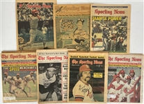 1970's-80's Baseball & Football Signed Sporting News Collection - Lot of 15 w/ Nolan Ryan, Rickey Henderson, Cal Ripken Jr., Dan Marino & More (JSA)