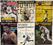 1950s-90's Signed Magazine Collection - Lot of 46 w/ Duke Snider, Paul Hornung, John Havlicek, Bobby Hull, Floyd Patterson & More (JSA)