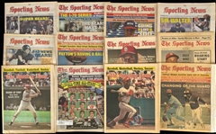 1950's-80's The Sporting News Collection - Lot of 20 Issues