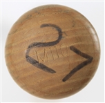 1967 Jim Catfish Hunter Kansas City Athletics H&B Louisville Slugger Professional Model Game Used Bat (MEARS A10)