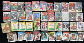 1910's-90's Enormous St. Louis Cardinals Baseball Card Collection - Lot of 4,500 Different Cardinals Cards+