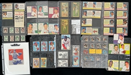 1910's-90's Enormous St. Louis Cardinals Baseball Card Collection - Lot of 4,500 Different Cardinals Cards+