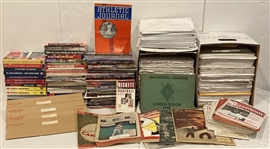 1940s-present Baseball, Football Media Guides and Magazines (Lot of 130+) 