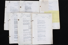 FBI Collection: 1942 Junior G-Men Of The Air Original Film Serial Scripts - Lot of 13